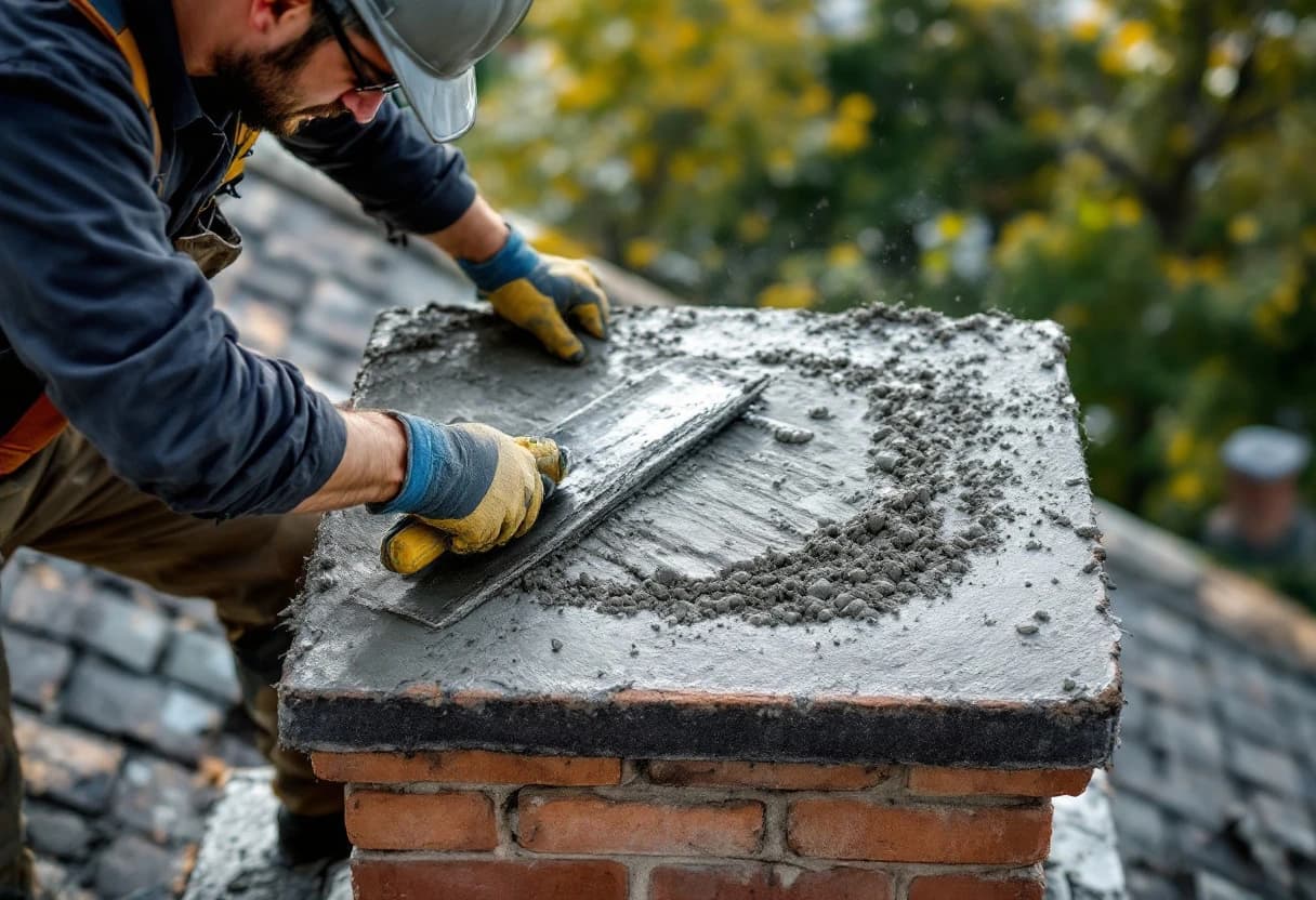 Chimney Crown Repair in Greater Boston