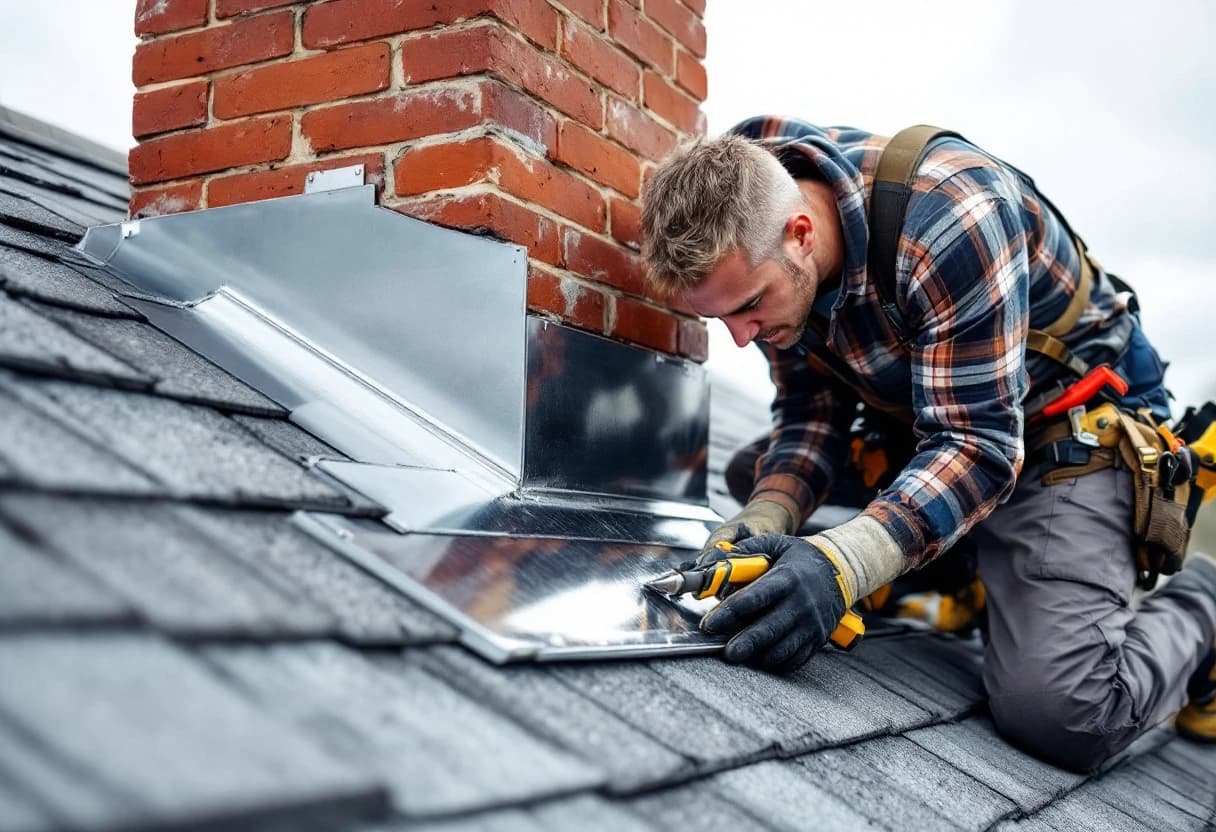 Chimney Flashing Repair in Greater Boston